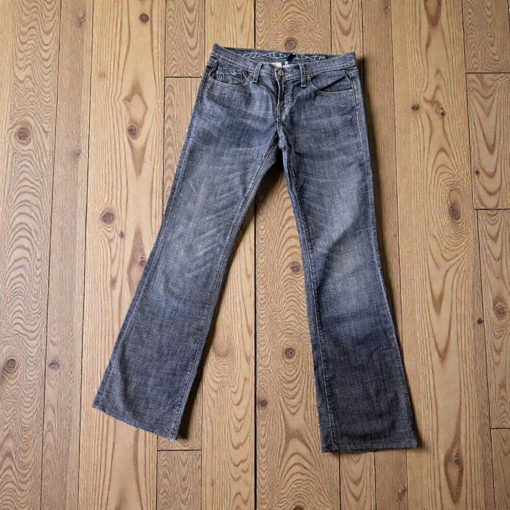Genetic Denim Flare Jeans - platinum wash - vintage - Size 27 - Stretch Low Rise
